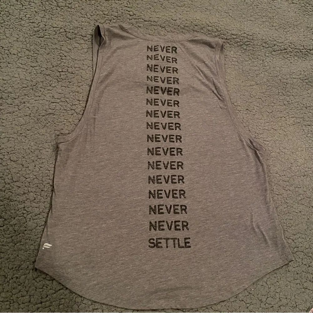 Fabletics Grey Tank Top - Picture 6 of 7